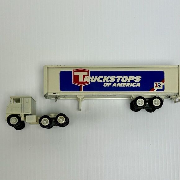 Truck Stops Of America TA Tractor Trailer 1:64 Truck White Winross Rochester NY - Picture 15 of 15